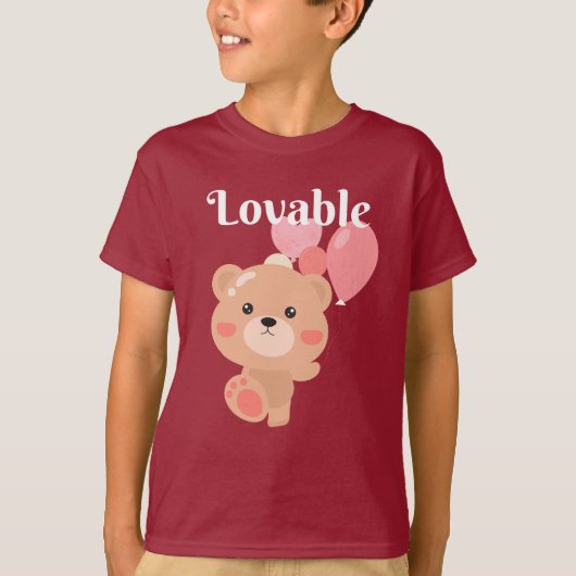 Liefdevolle Kinderen Basic T-shirt (Voorkant)