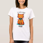 Liefdevolle kitten t-shirt (Voorkant)