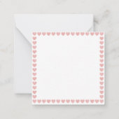 Liefdevolle Lama Notitiekaartje (Achterkant)