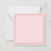 Liefdevolle Lama Notitiekaartje (Achterkant)