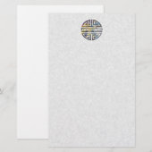 Liefdevolle levensduur bruiloft briefpapier (Voorkant / Achterkant)
