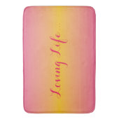 Liefdevolle levensmat badmat (Voorkant Verticaal)