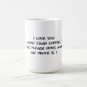 Liefdevolle liefde koffie mok (Midden)