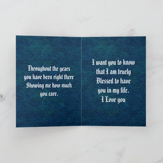 Liefdevolle man Kaart (Binnen)