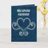 Liefdevolle man Kaart (Gele Bloem)