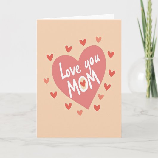 Liefdevolle Moeder Hartverwarmende Scène Kaart (Voorkant)