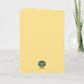 Liefdevolle moeder kip slapende baby's Moederdag Kaart (Achterkant)