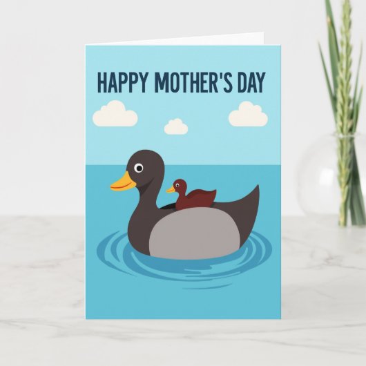 Liefdevolle Moederdag Kaart voor de Koppel (Voorkant)