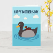 Liefdevolle Moederdag Kaart voor de Koppel (Gele Bloem)
