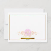 Liefdevolle Moederdagkaart voor Moeder Feestdagenkaart (Achterkant)