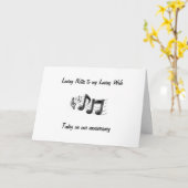 LIEFDEVOLLE NOTITIES AAN MIJN VROUW OP ONZE TROUWD (Gele Bloem)