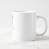 Liefdevolle Omhelzing – Illustratie van Romantisch Grote Koffiekop (Rechts)