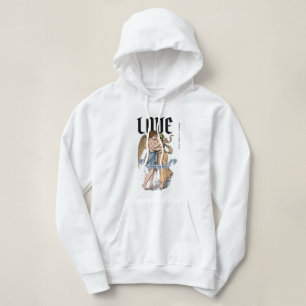 Liefdevolle omhelzing – Illustratie van romantisch Hoodie