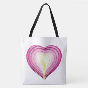 Liefdevolle Paarse ui grote schouder Tas
