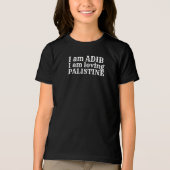 Liefdevolle Palestina Tri-Blend Shirt (Voorkant)