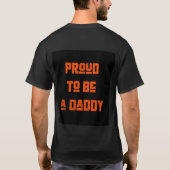 Liefdevolle papa T-shirt (Achterkant)