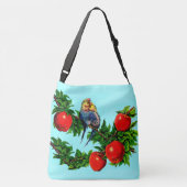 liefdevolle paraketten crossbody tas (Achterkant)