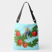 liefdevolle paraketten crossbody tas (Voorkant)