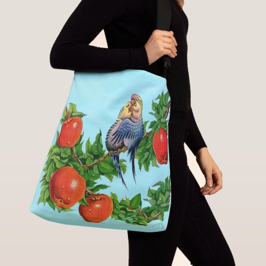 liefdevolle paraketten crossbody tas (Dichtbij)