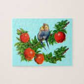 liefdevolle paraketten legpuzzel (Horizontaal)