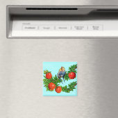 liefdevolle paraketten magneet (Insitu (Vaatwasser))