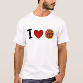 Liefdevolle Pizza T-Shirt