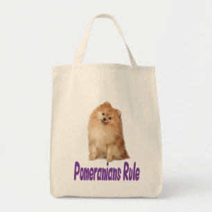 Liefdevolle Pomeranian Puppy Hond Tas