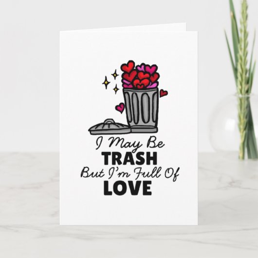 Liefdevolle prullen Cute grappige Valentijnsdag at Kaart (Voorkant)