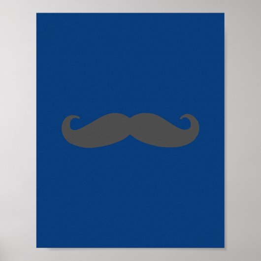 Liefdevolle Snor Babyaarde Muur Kunst Poster (Voorkant)