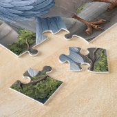 Liefdevolle Vader Vogel Legpuzzel (Zijkant)
