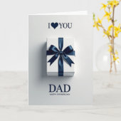 Liefdevolle Vaderdag cadeaukaart Kaart (Gele Bloem)