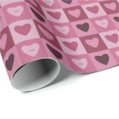 Liefdevolle Valentijn Liefde Jubileum Viering XOXO Cadeaupapier (Rol Hoek)