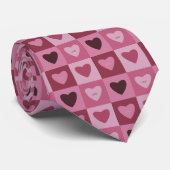 Liefdevolle Valentijn Liefde Jubileum Viering XOXO Stropdas (Opgerold)