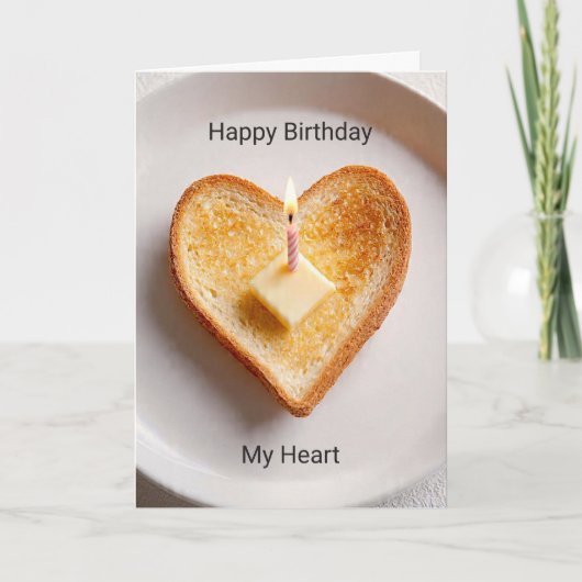 Liefdevolle verjaardagskaart voor partner kaart (Voorkant)
