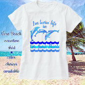 Liefdevolle Vero Beach Florida Jumping Dolphins T-shirt