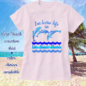 Liefdevolle Vero Beach Florida Jumping Dolphins T-shirt