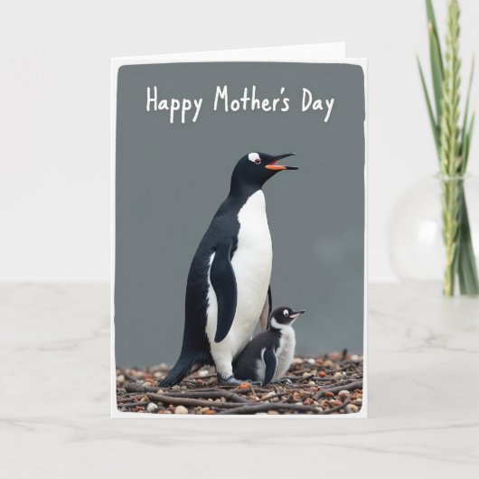 Liefdevolle Vliegloze Vogelkaart Kaart (Voorkant)