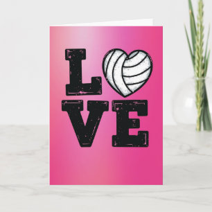 Liefdevolle Volleybal Sportieve Kaart