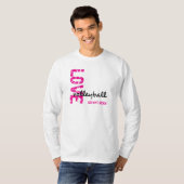 Liefdevolle Volleybal Street Style T-shirt (Voorkant volledig)
