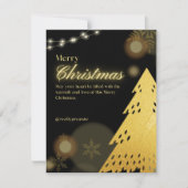 Liefdevolle wenskaart voor Kerstmis Notitiekaartje (Voorkant)