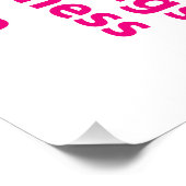 Liefdevolle woorden perfect poster (Hoek)