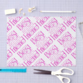 Liefdevolle woorden voor beste vriend tissuepapier (Craft)