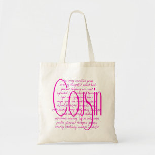 Liefdevolle woorden voor een neef tote bag