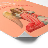 "Liefhebben en bemind worden is alles". Poster (Hoek)