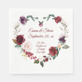 Liefhebben en lachen servet (Voorkant)