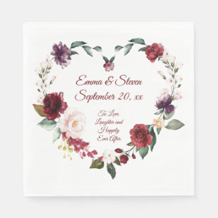 Liefhebben en lachen servet