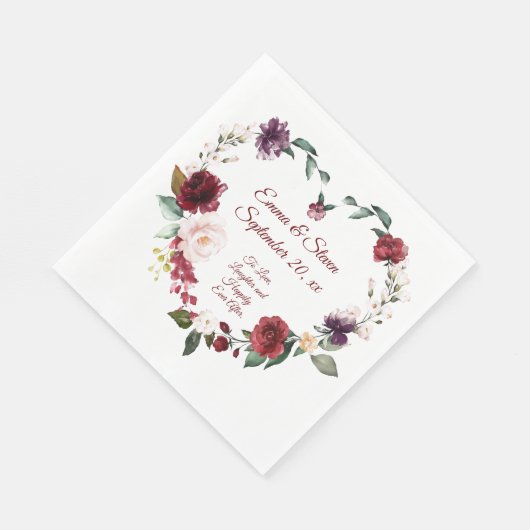 Liefhebben en lachen servet (Hoek)