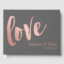 liefhebben | Roos Gold Brush Script Wedding