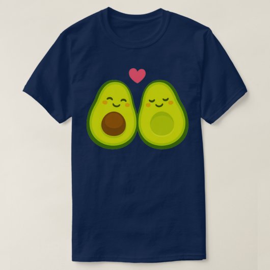 liefhebbende avocado t-shirt (Design voorkant)