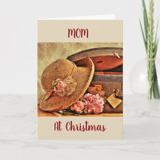 **LIEFHEBBENDE EN ZEER SPECIALE MAMA** MET KERSTMI FEESTDAGEN KAART (Voorkant)